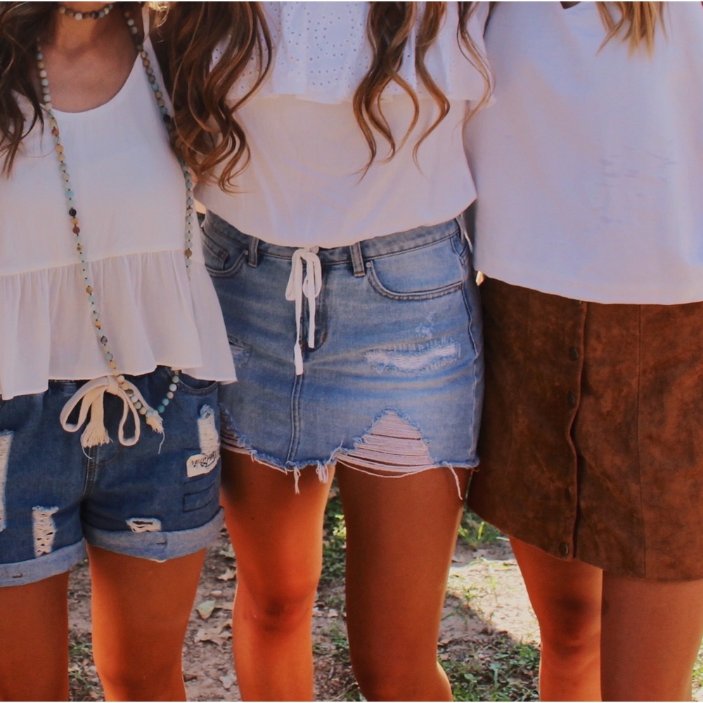 PacSun Denim Skirt - Picture 6 of 10